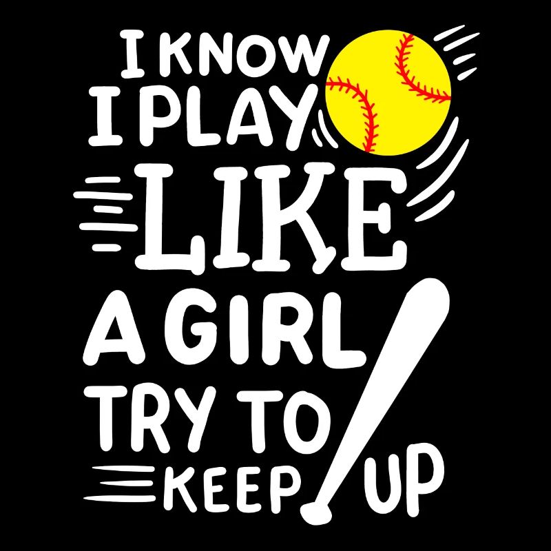 Softball Softball-Spieler