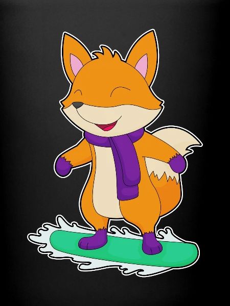Fuchs Snowboarder Snowboard