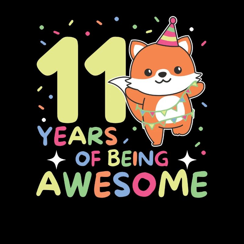 Fox for 11th birthday children eleven years old