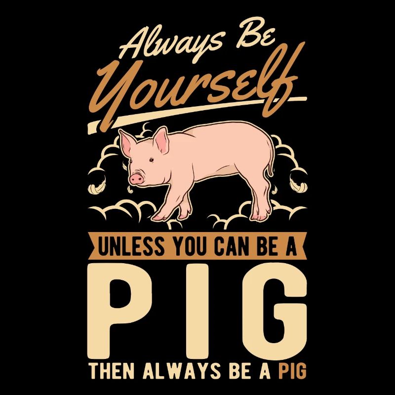 Cadeau de cochons fermier Piggy