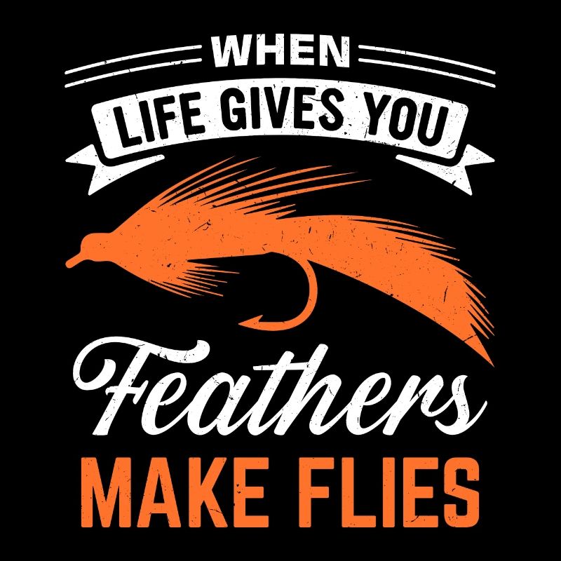 Witziger Fliegenbinden Spruch