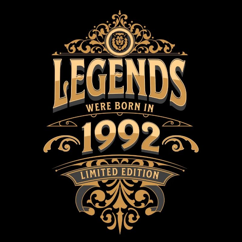1992 Légende Anniversaire 1992 Année de naissance