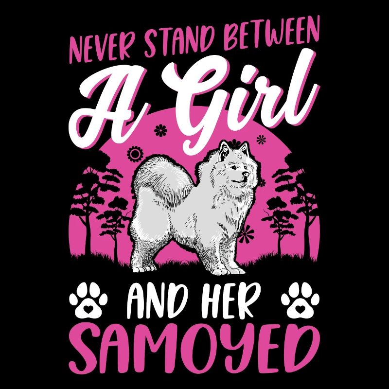 Samoyed Girl Samojede Mädchen