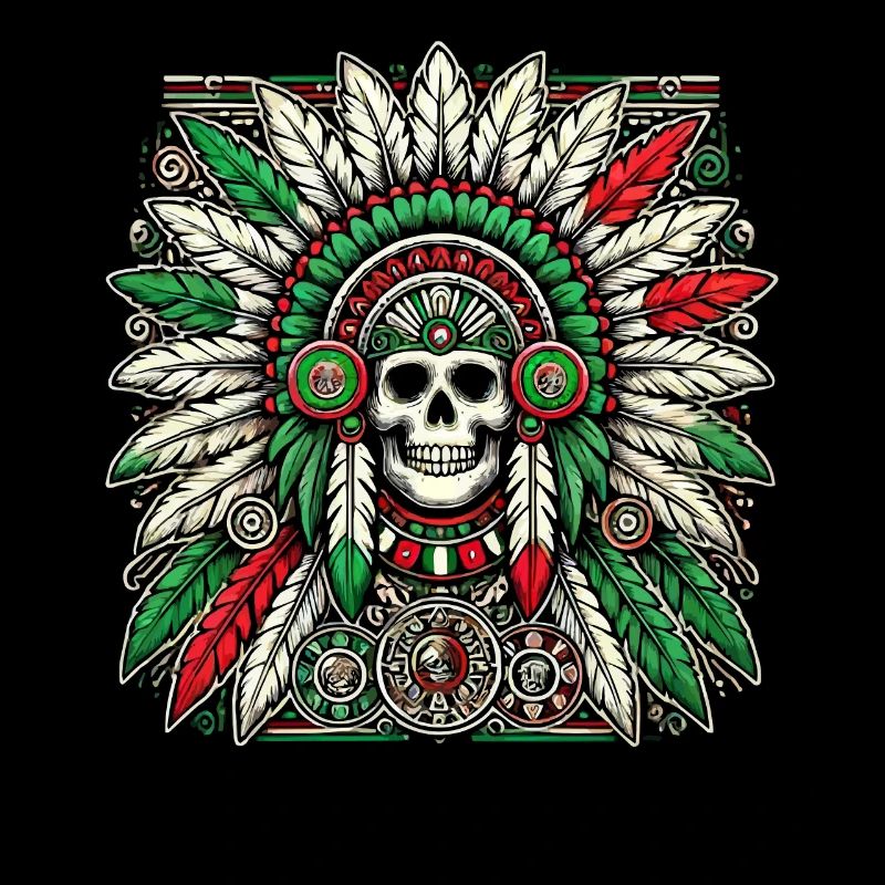 Aztec Warrior Indigenous Mexican Aztec Jaguar