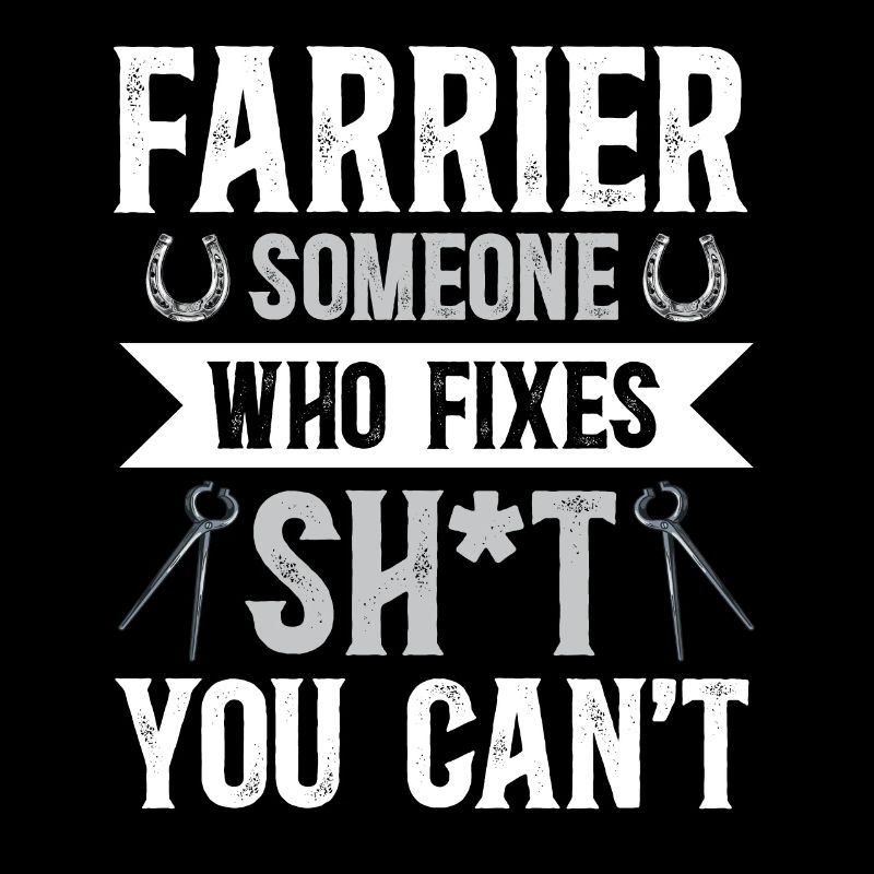 Maréchal-ferrant Fer à cheval Fer à cheval