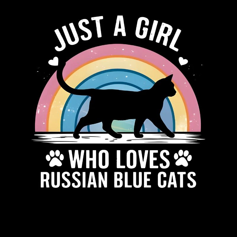 Katze Russisch Blau Geschenk