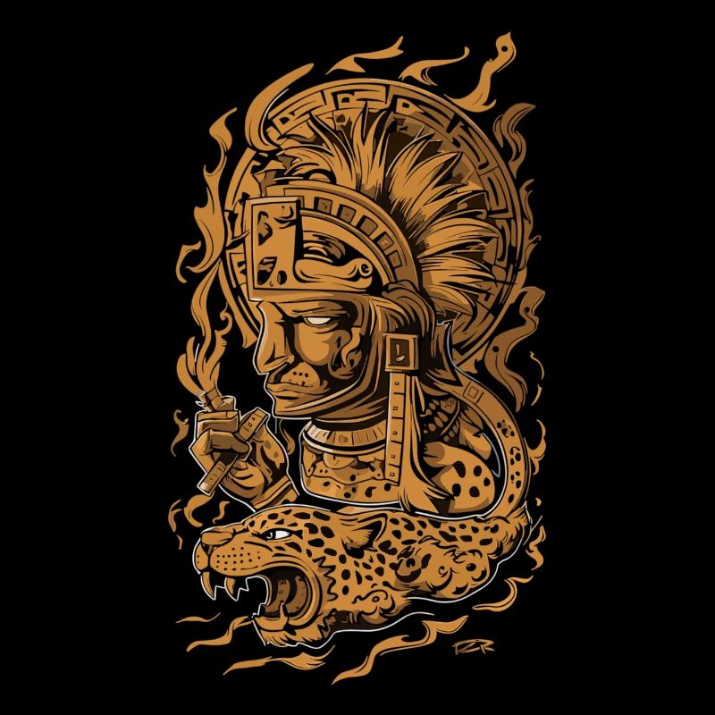 Aztec God Ancient Mythology Tezcatlipoca