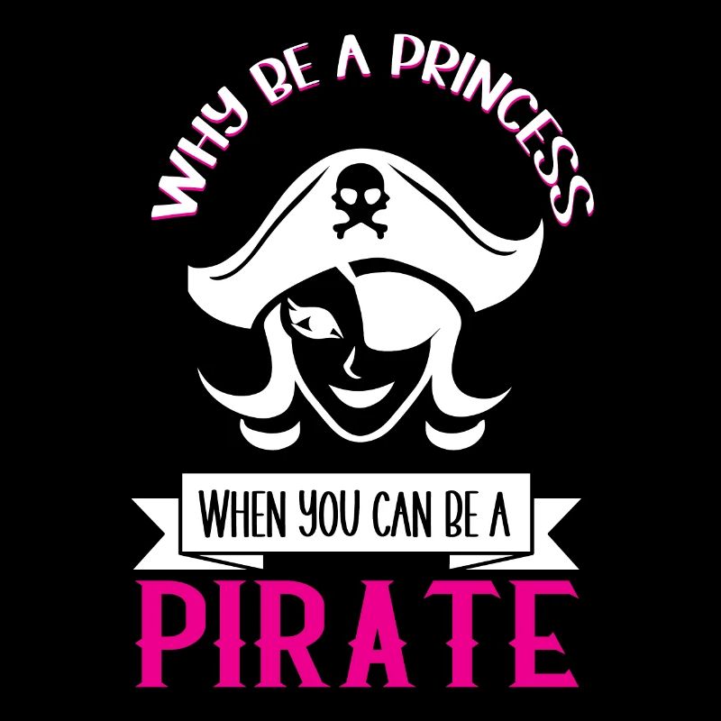 Pirate Princesse Pirate Crâne Croix Os