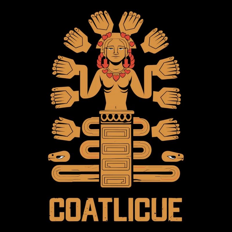 Aztec Goddess Ancient Mythology Coatlicue