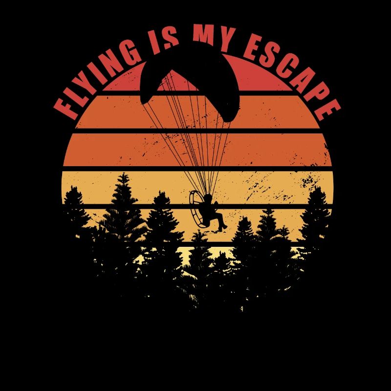 Flying Is My Escape Paramtoring Paramotor