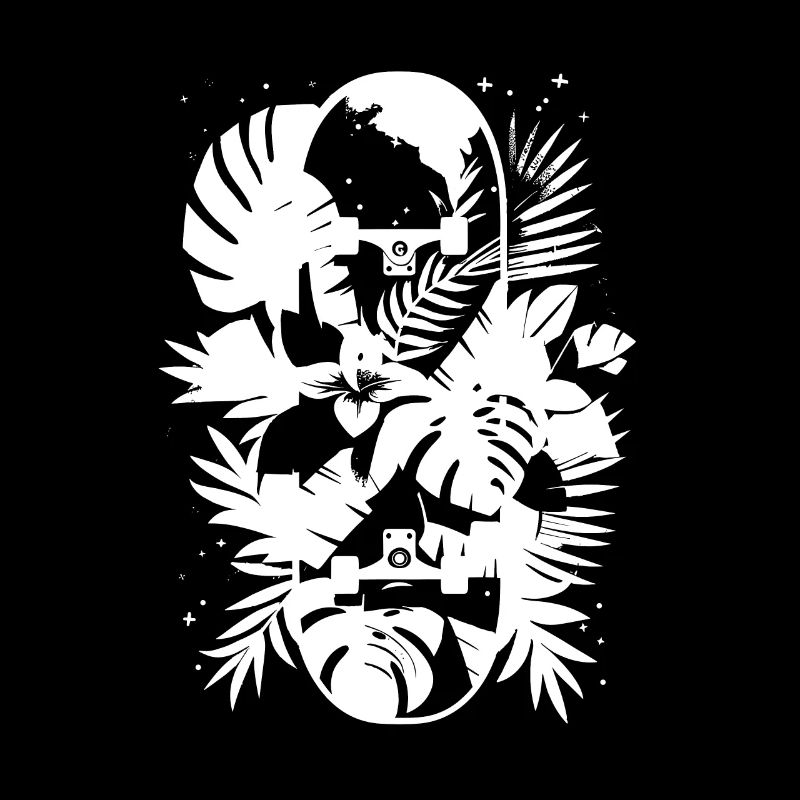 Graphismes de skateboard