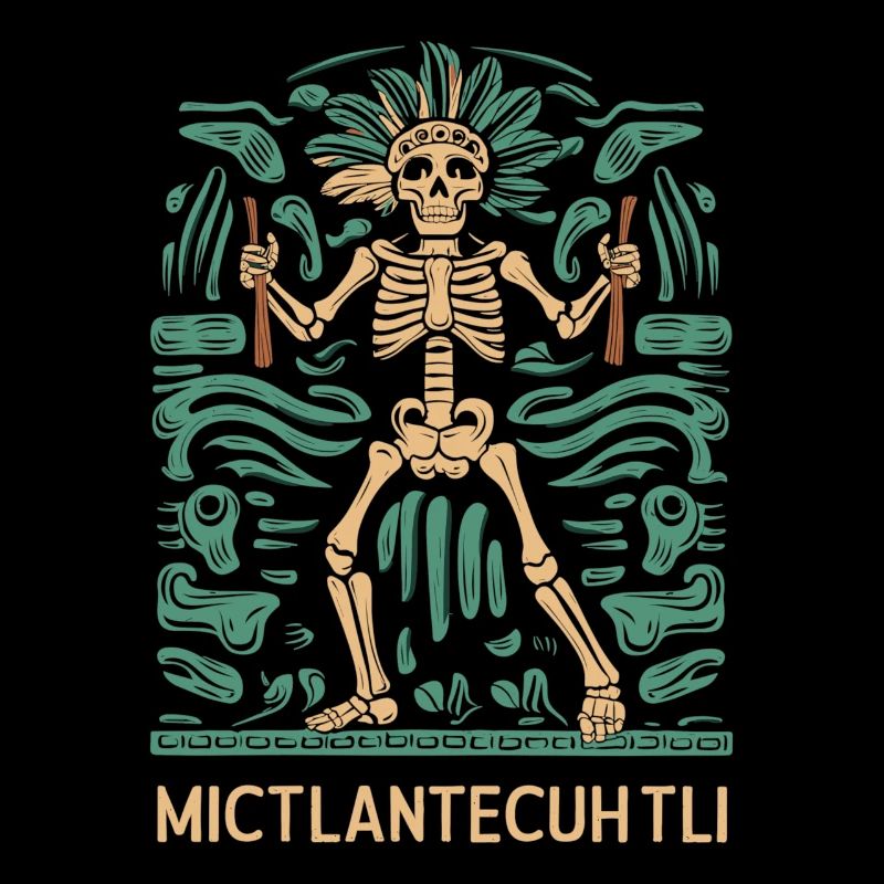 Aztec God Ancient Mythology Mictlantecuhtli