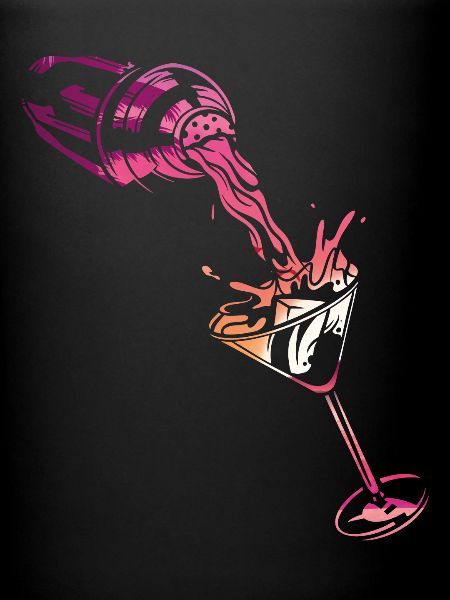 Barman Mixologue Shaker Sunset
