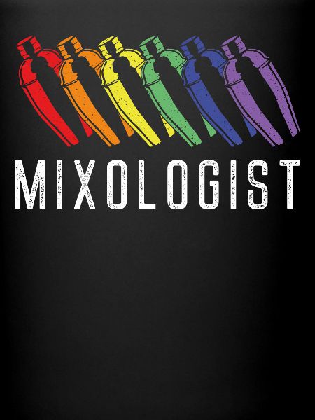 Bartender Mixologist Rainbow