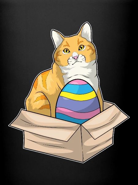 Cat Easter Easter Egg