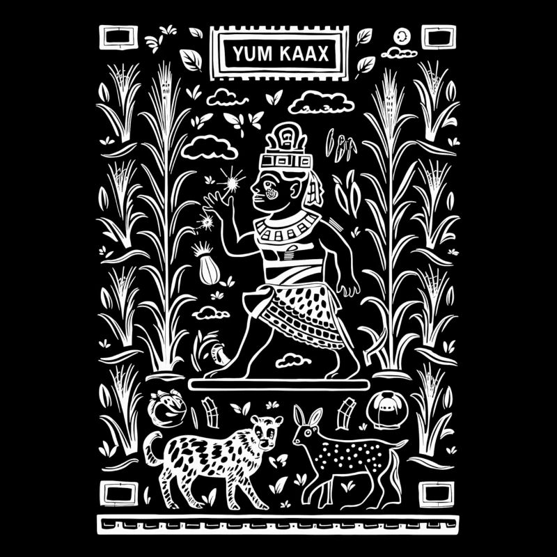 Mayan God Mayan Mythology Old God Yum