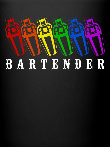 Bartender Mixologist Rainbow