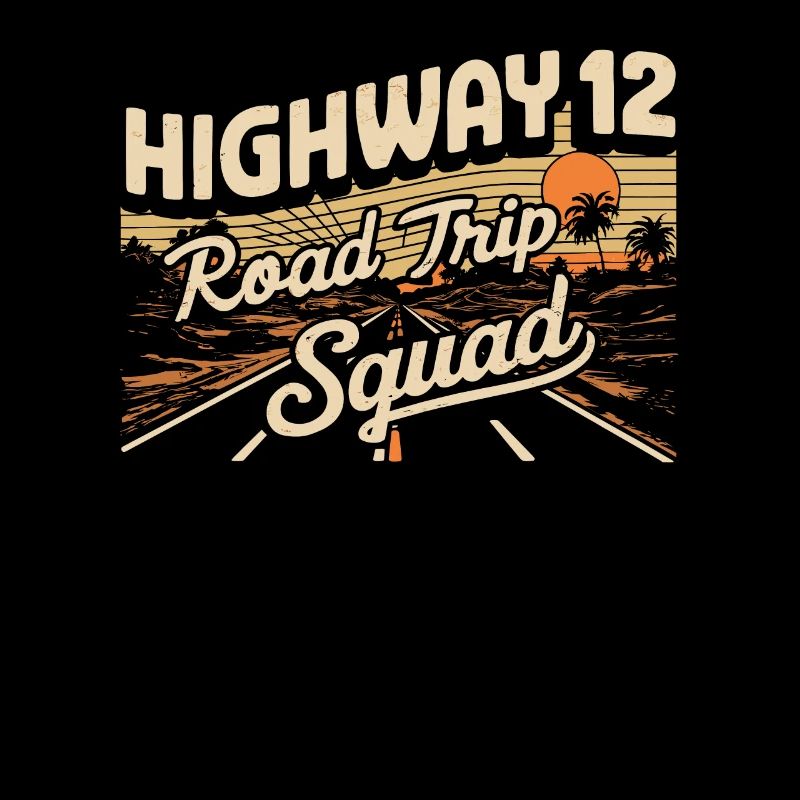 Highway 12 Road Trip Squad Sunset