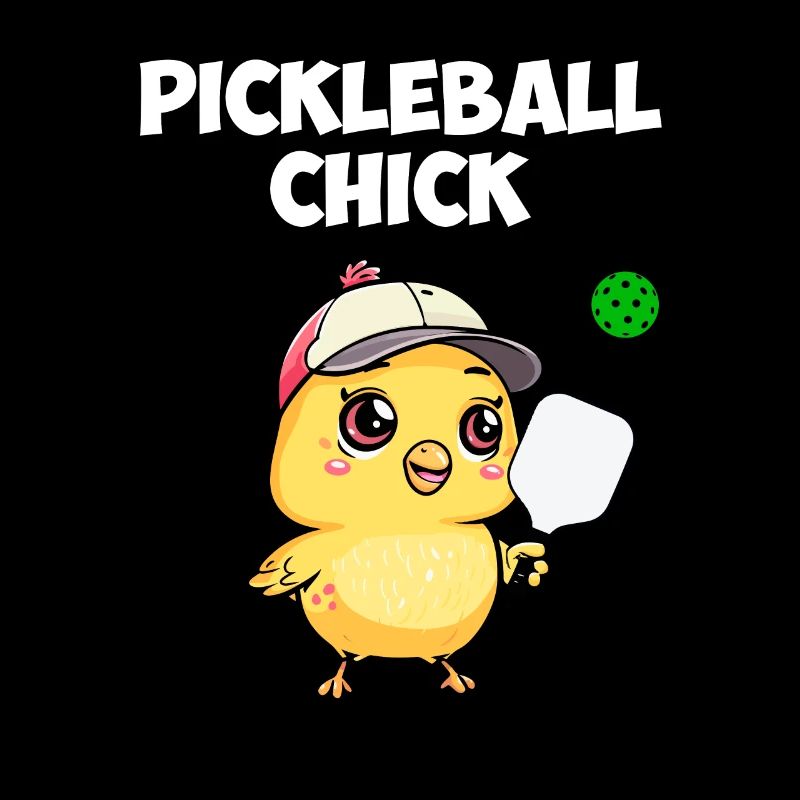 Pickleball Chick, funny pickleball
