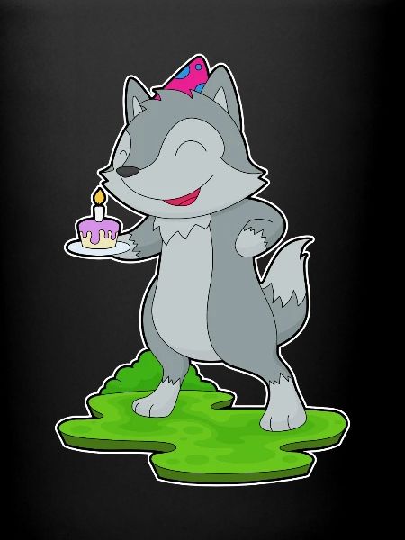 Gâteau d’anniversaire loup
