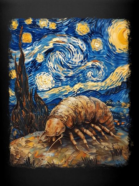 Isopodes Nuit étoilée Peinture