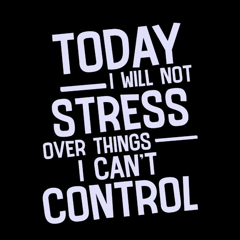 I Will Not Stress Over Things I Can't Control 2