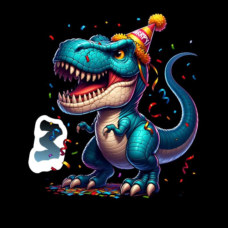 T Rex Dinosaurier 3. Geburtstag Kindergeburtstag