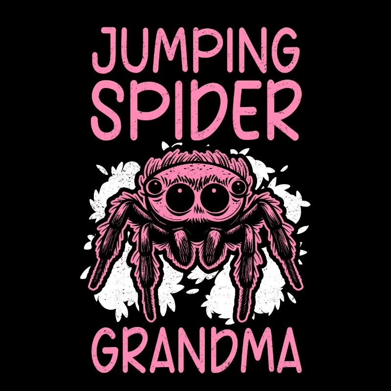 Jumping Spider Grandma Jumping Spiders Gift