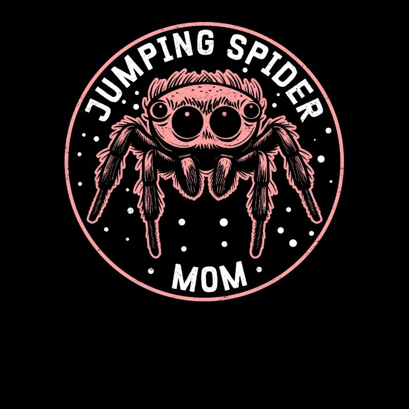 Jumping Spider Mom Jumping Spiders Gift