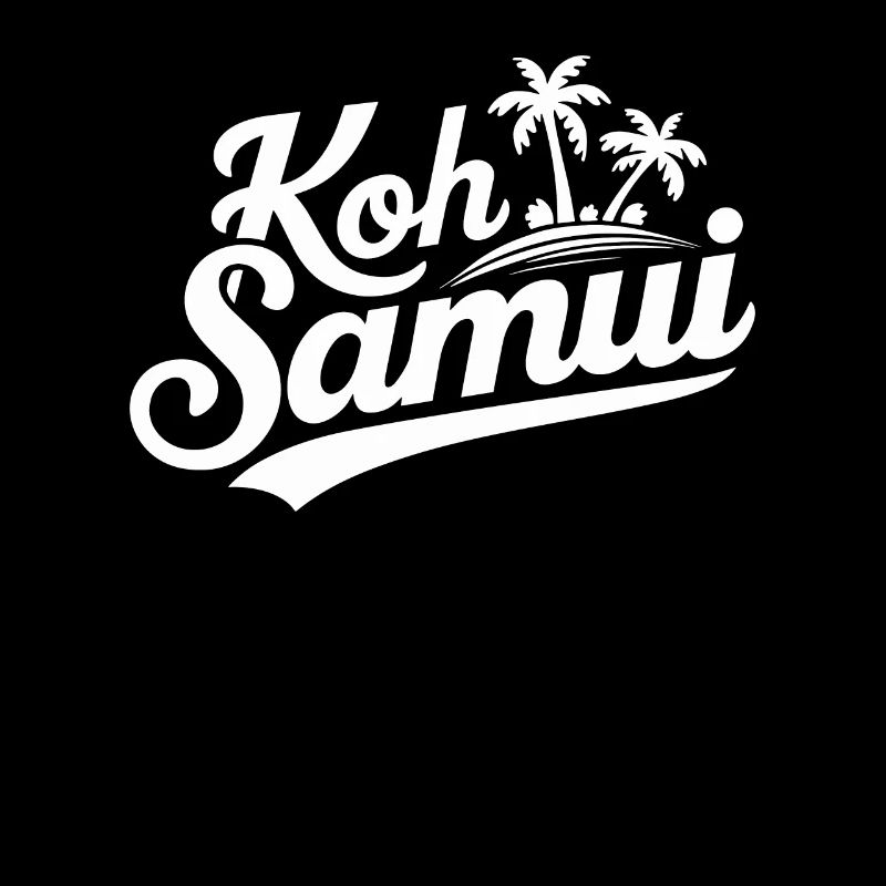 Koh Samui Souvenir Palmiers Beach Design