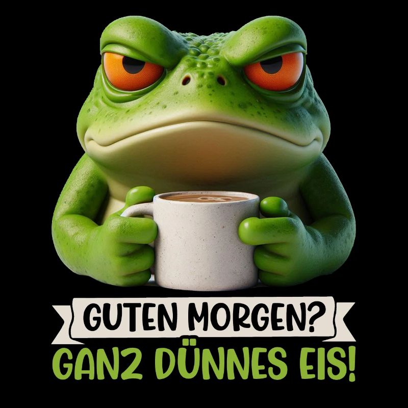 Good morning? Very Thin Ice Frog Frog Funnier