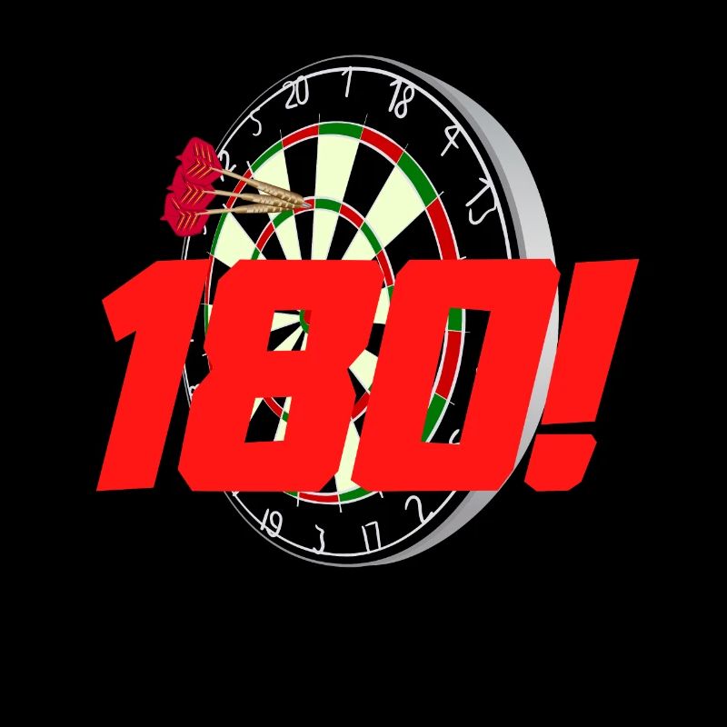 180! fléchettes, fléchettes, joueur de fléchettes, dart disant,