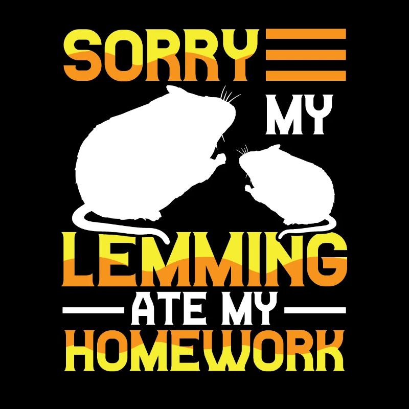 Lemming has eaten homework Vole