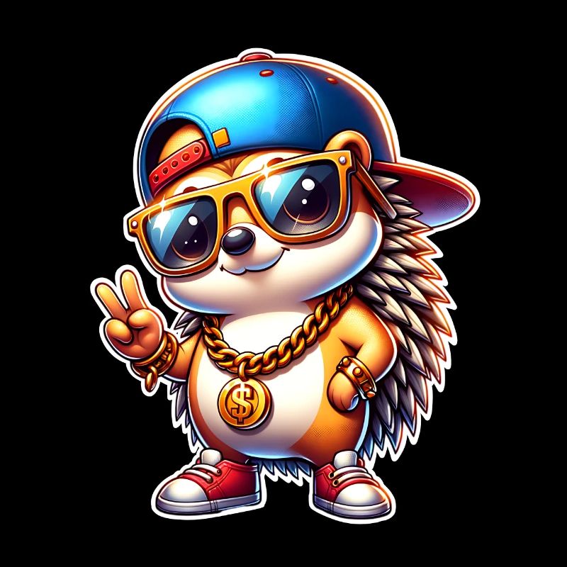 Chaîne en or Hedgehog Cool