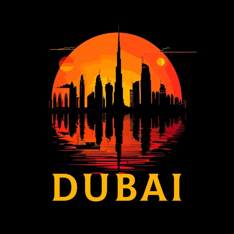 Dubai Skyline Arab Emirates