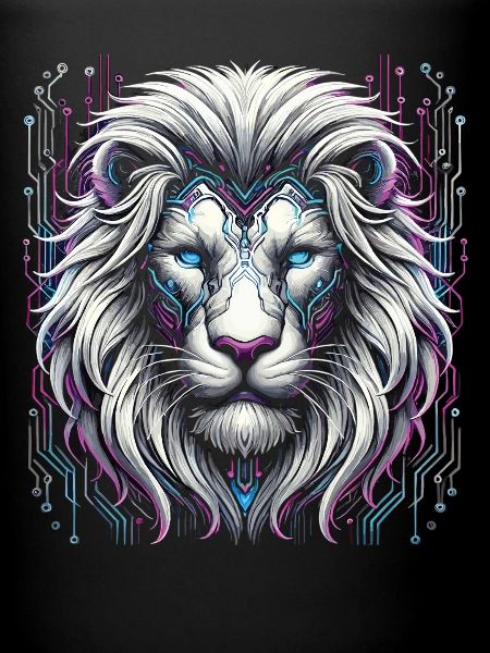 Cyber Lion : Neon Pride