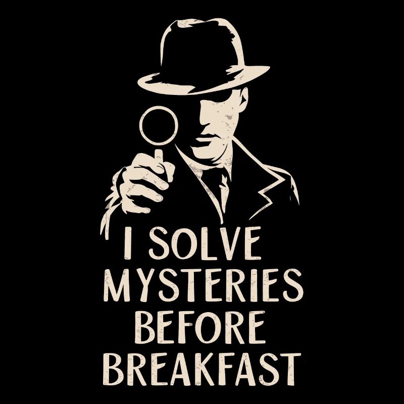 Murder Mystery Dinner Outfit - I Solve Mysteries