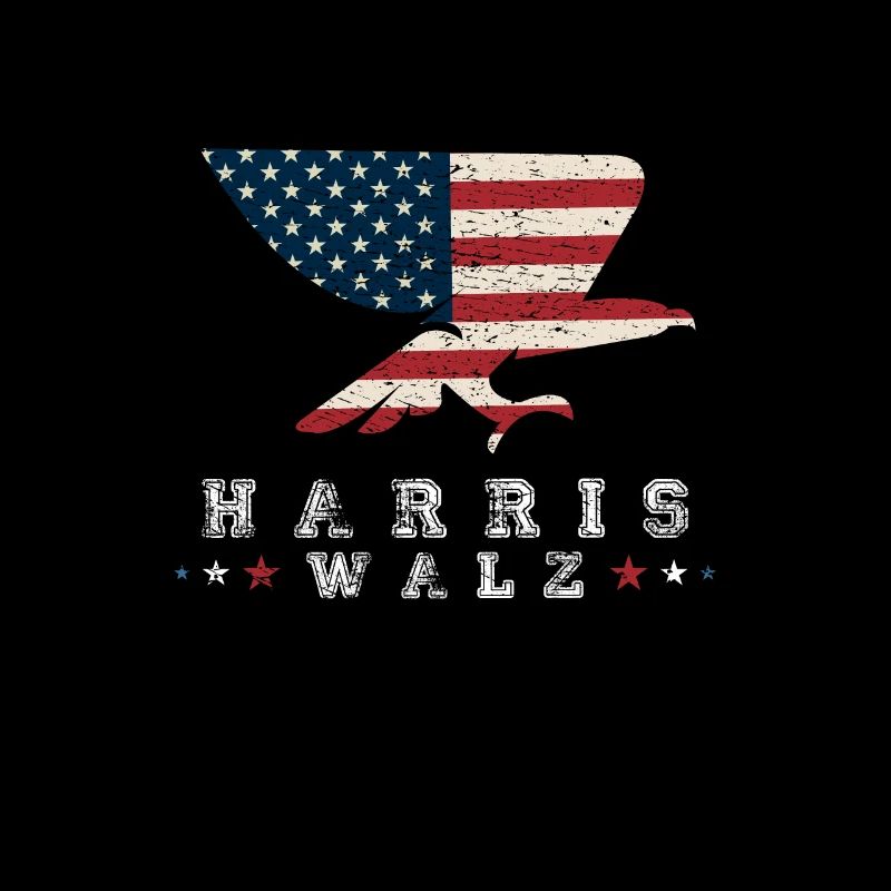 Kamala Harris & Tim Walz 2024 US EAGLE Shirt