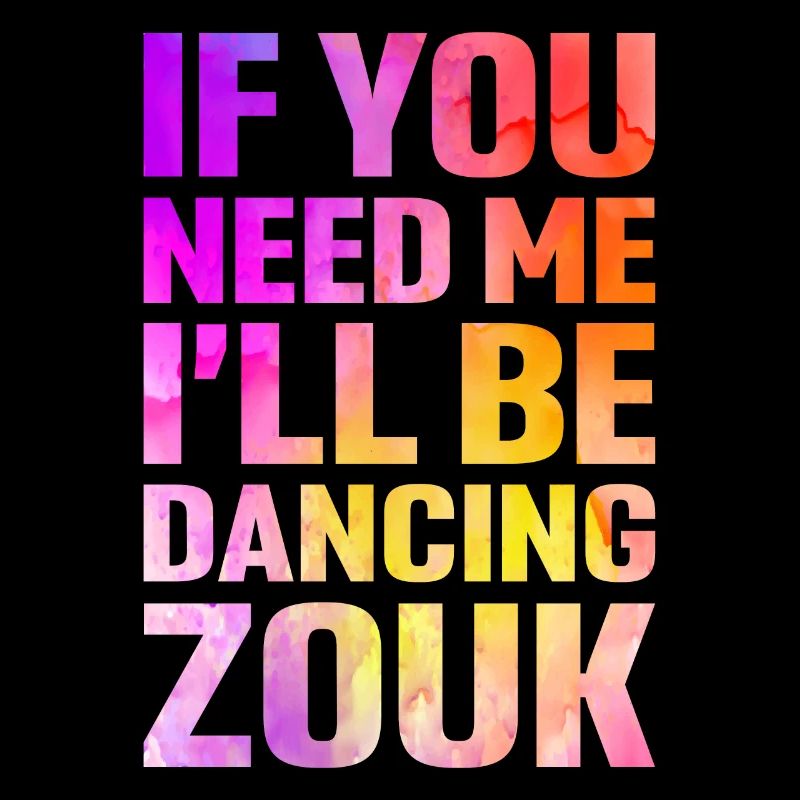 Drôle de danseur de zouk disant