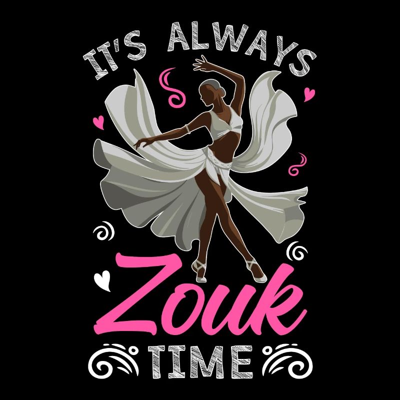 Witziger Zouk Tänzer Spruch