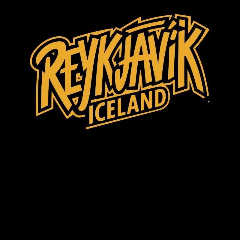 Reykjavík Islande Souvenir Design