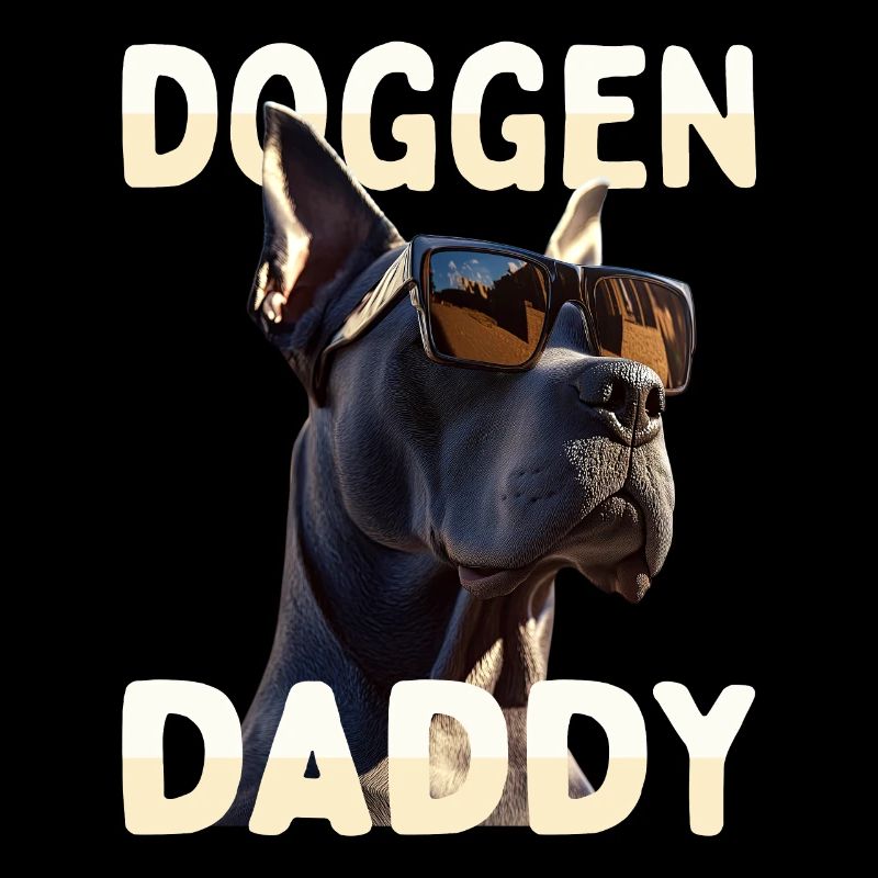 Great Dane Dad Dog Dad Father's Day Great Dane Daddy