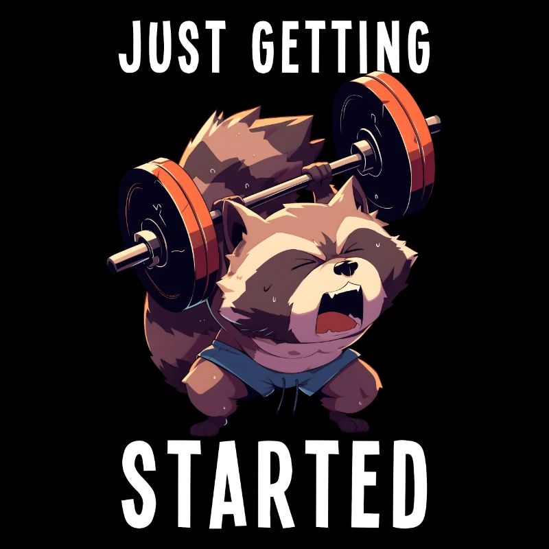 Just Started Raccoon Weightlifting Gym