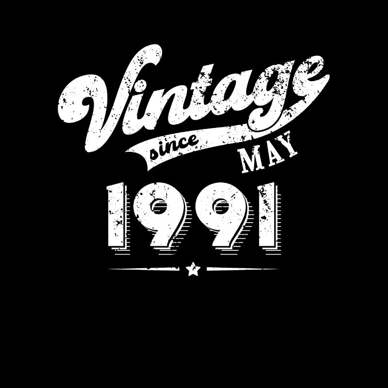 Vintage since May 1991 Birthday Gift