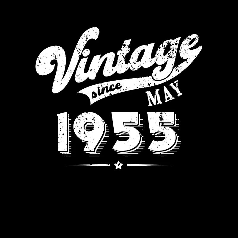Vintage since May 1955 Birthday Gift