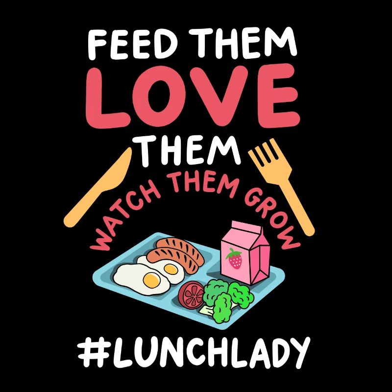 Mittagessen Schule Cafeteria-Mitarbeiter