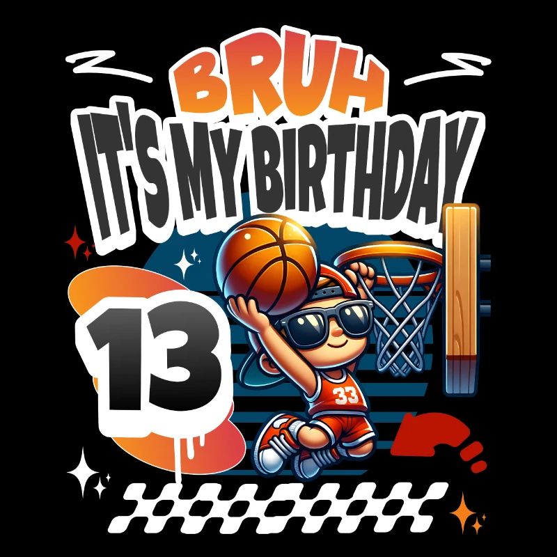 13e anniversaire de basket-ball