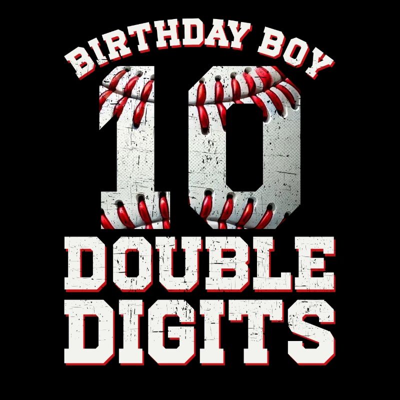 Two-Digit Birthday Decorations Boy 10