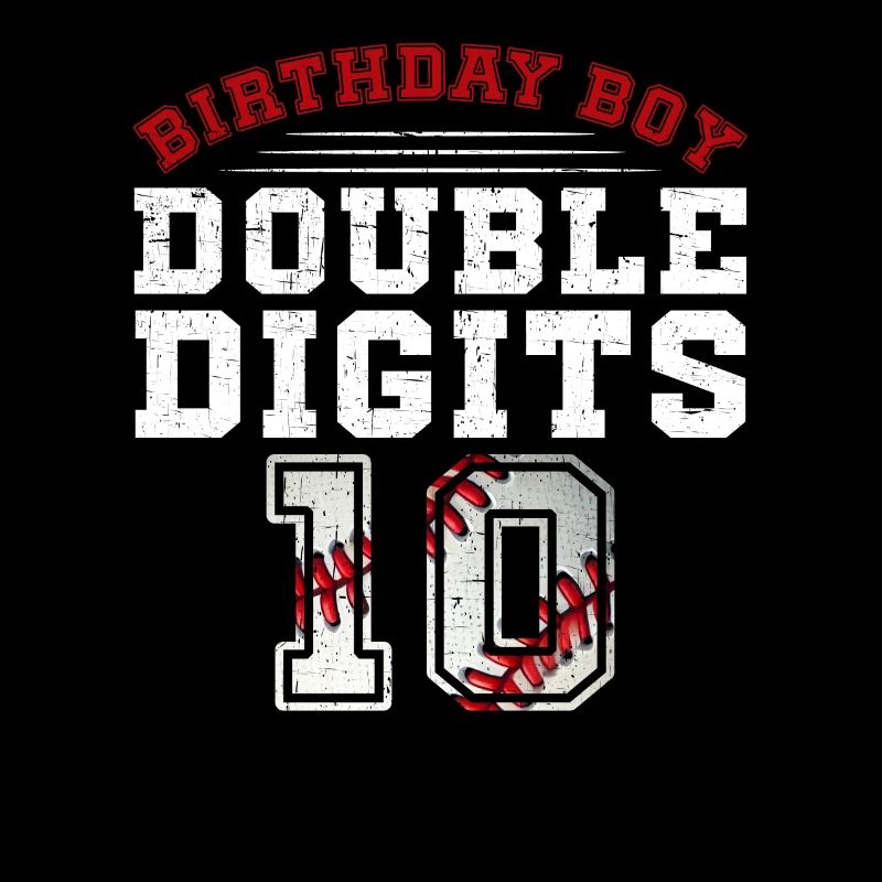 Two-Digit Birthday Decorations Boy 10