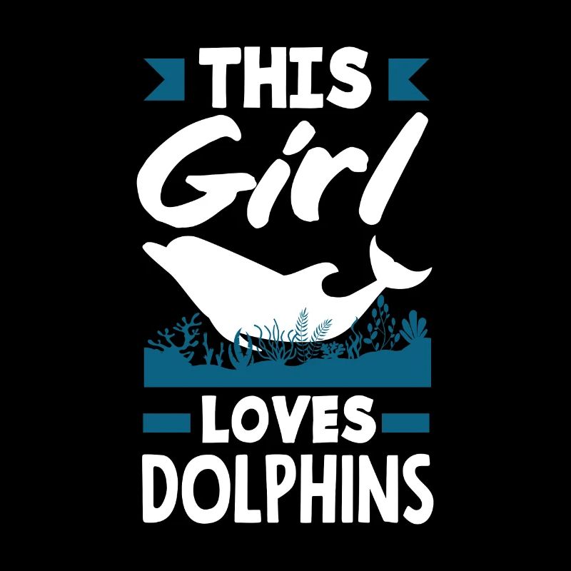 Cette fille aime les dauphins